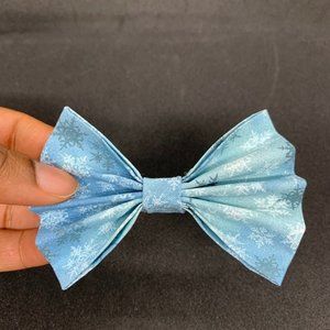 Face Mask 3D 3 Layers Pleated Hair Bow